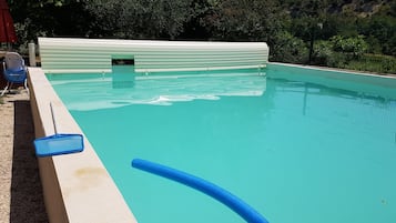 Udendørs pool, opvarmet pool