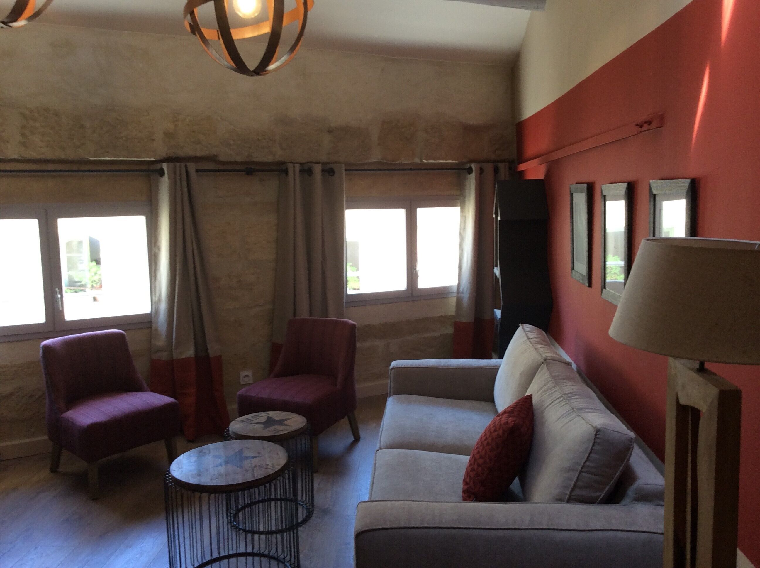 In the shade of the Duchy, air-conditioned and calm