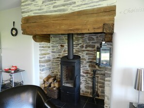 Interior - Cottage of charm 6/8 pers. Indoor pool heated all year. Morbihan. (Carentoir)