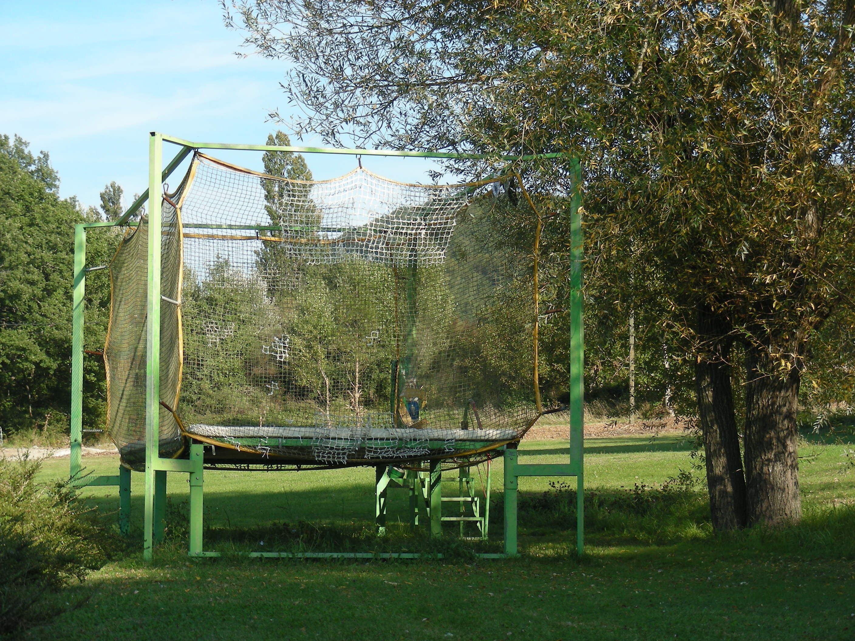 trampoline géant