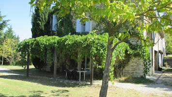 la pergola plein ouest pour le soleil couchant