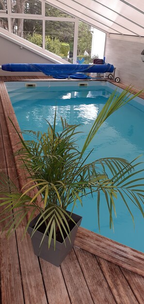 Piscine couverte, piscine chauffée