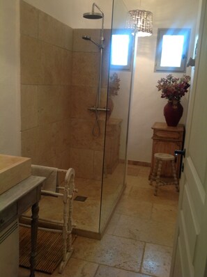 Hair dryer, towels, toilet paper - Authentic Mas Provencal 19th century classified 4 * in a 5000 m² fenced park (Meynes)