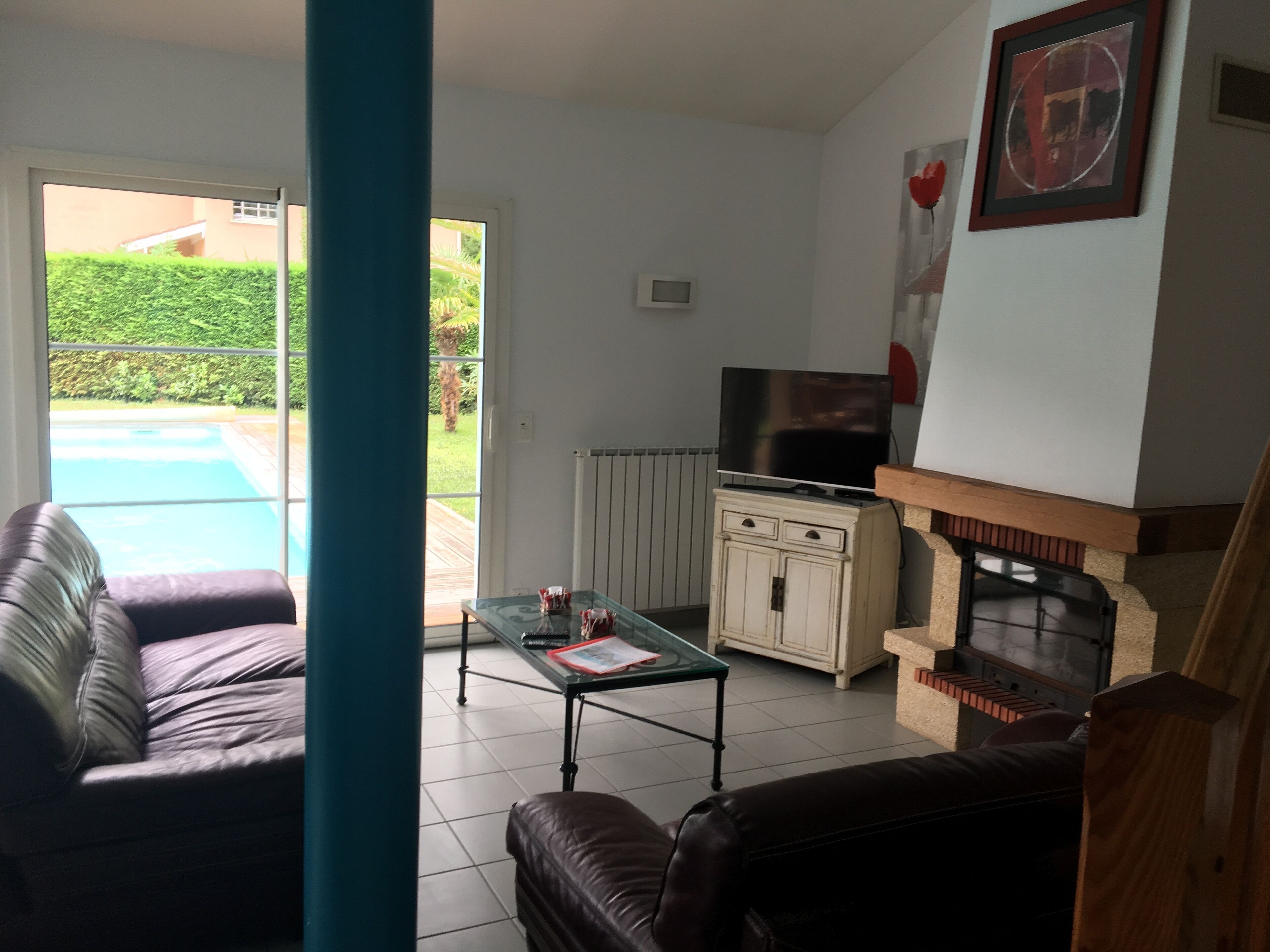 Villa 8 people, 4 bedrooms with private pool, 200m from the beach and the Golf