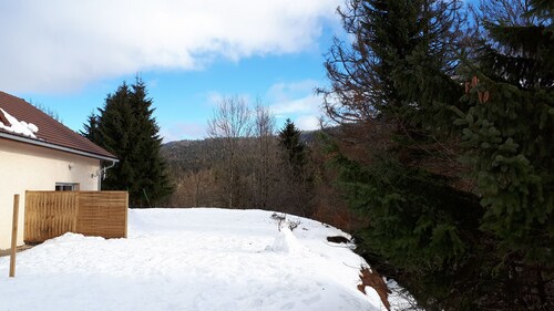 Duplex 6-8 Personen von 95 m2 im Herzen des Haut Jura (39).