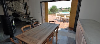 Barn completely renovated and air conditioned in an old farm