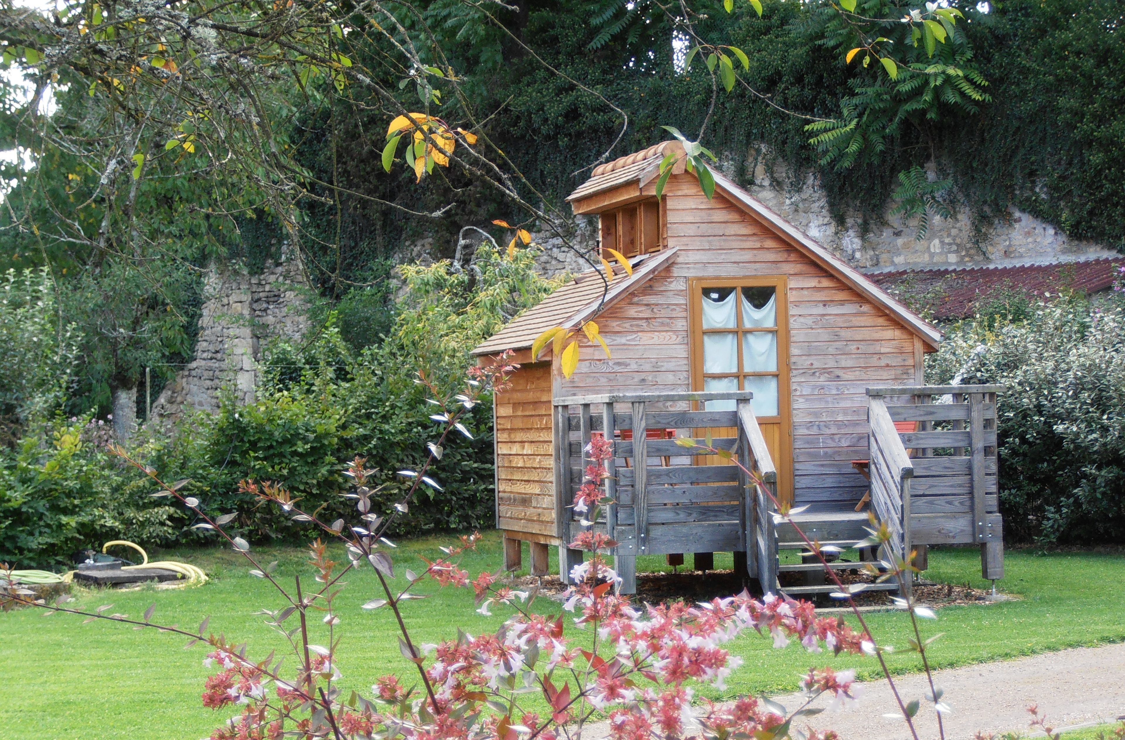 Bungalow pouvant compléter les couchages.