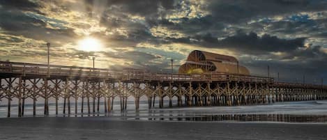 ビーチ、サンラウンジャー