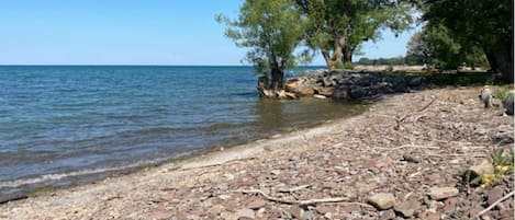 Nära stranden och strandhanddukar