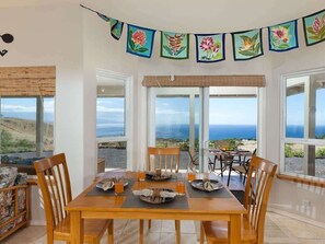 Dining - Hale Kohola ~ Spacious, Super Views - 30 Day Minim (Waimea)