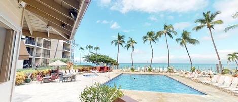 Außenpool, beheizter Pool