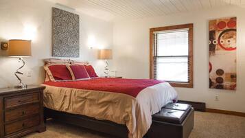 5 habitaciones, tabla de planchar con plancha, cuna de viaje y wifi