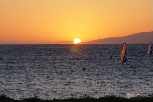 Zoomed Sunset view from the Lani