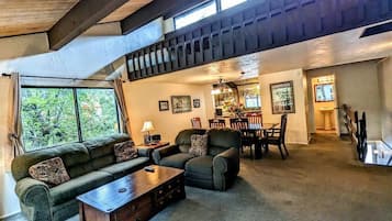 Cheminée, lecteur de DVD