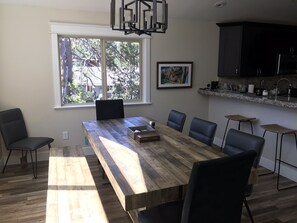 Dining - Minutes to Sierra. Kirkwood, Heavenly. New Home in South Lake Tahoe!  (South Lake Tahoe)