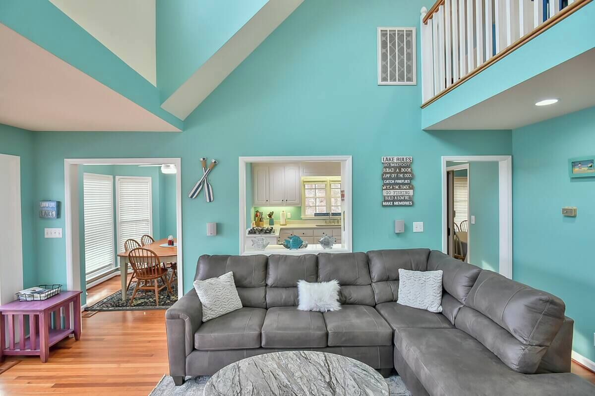 テレビ、暖炉、テレビゲーム機、DVD プレーヤー