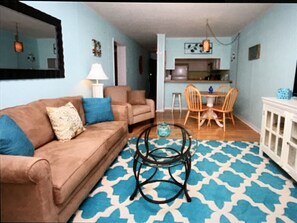 Smart TV, DVD player, books
