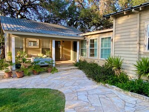 Exterior - Historic Gated Estate, Pool, Cabana, 2 Kitchens, Lush, Kayaks, Walk 2 Frio! (Concan)