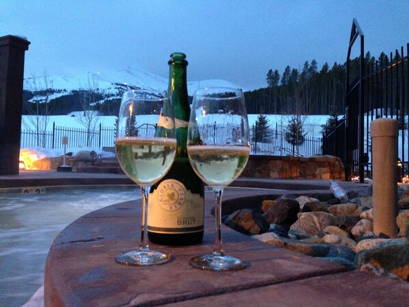 Property grounds - View of High Peaks, Pristine Setting, Ski-in/out, Indoor Pkg, Steps to Lift (Breckenridge)