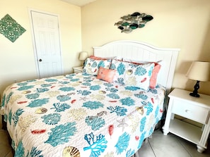 2 bedrooms, iron/ironing board, travel crib, free WiFi