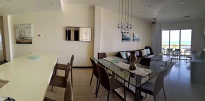 Dining - Luxury & Tranquility at Le Vent Condominium on Eagle Beach (Eagle Beach)