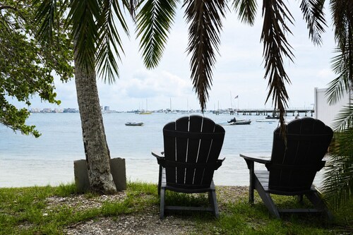 Waterfront 1BR Retreat w/Shared Private Beach + Walk to Beach Blvd