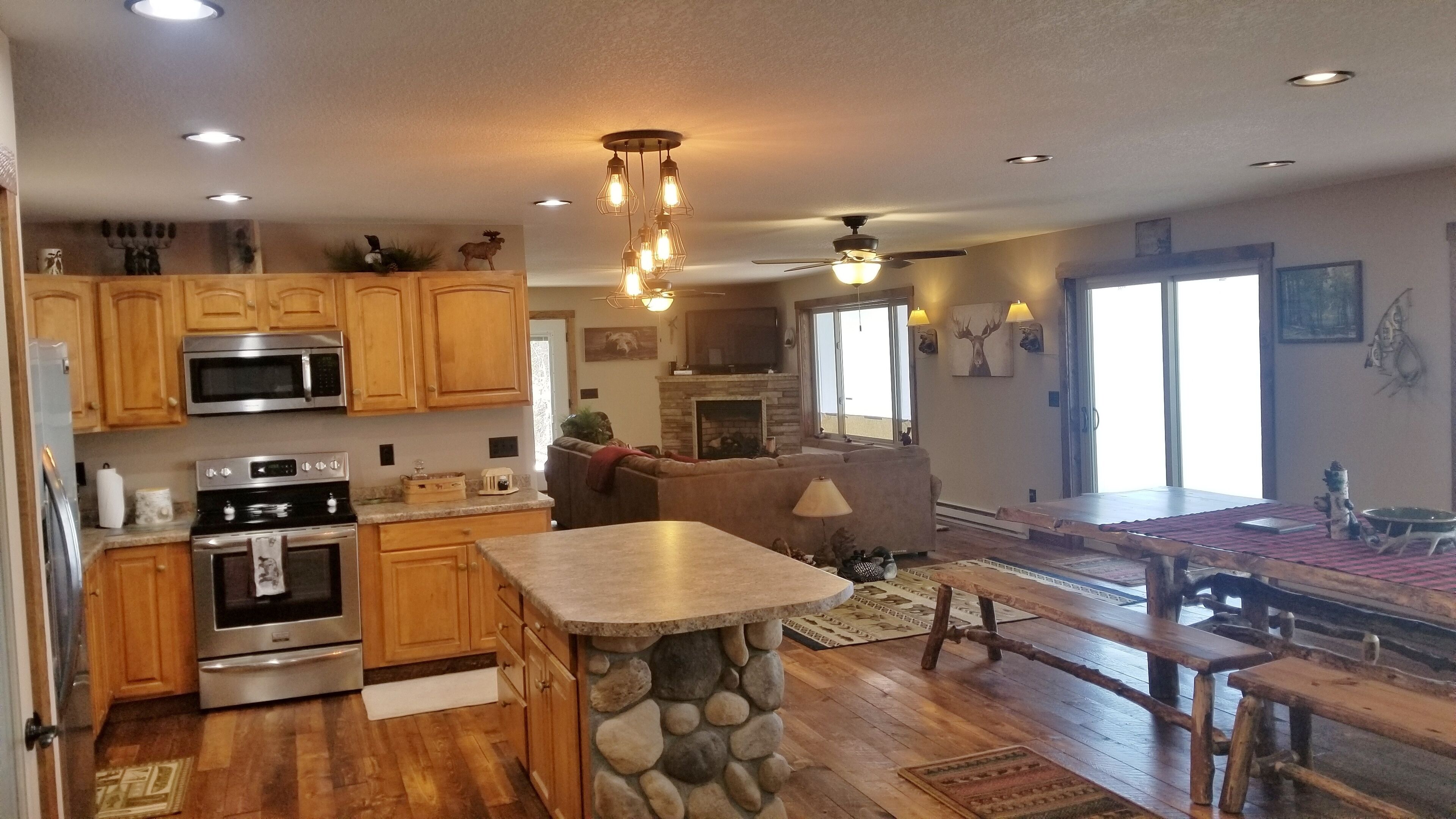 Pontoon Included - Newly built Lake Home on Woman Lake 