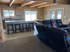 TV connectée, cheminée