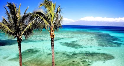 3 Bedroom, 3 Bath Oceanfront Condo With Amazing Views of Molakai and Lanai