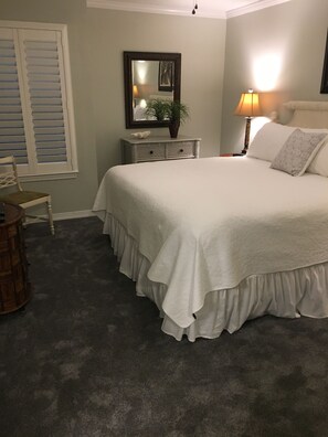 2 bedrooms, iron/ironing board, travel crib, free WiFi