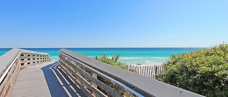 Beach nearby