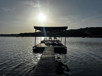 Your own private dock for fishing, swimming, kayaking, or just chillin out.