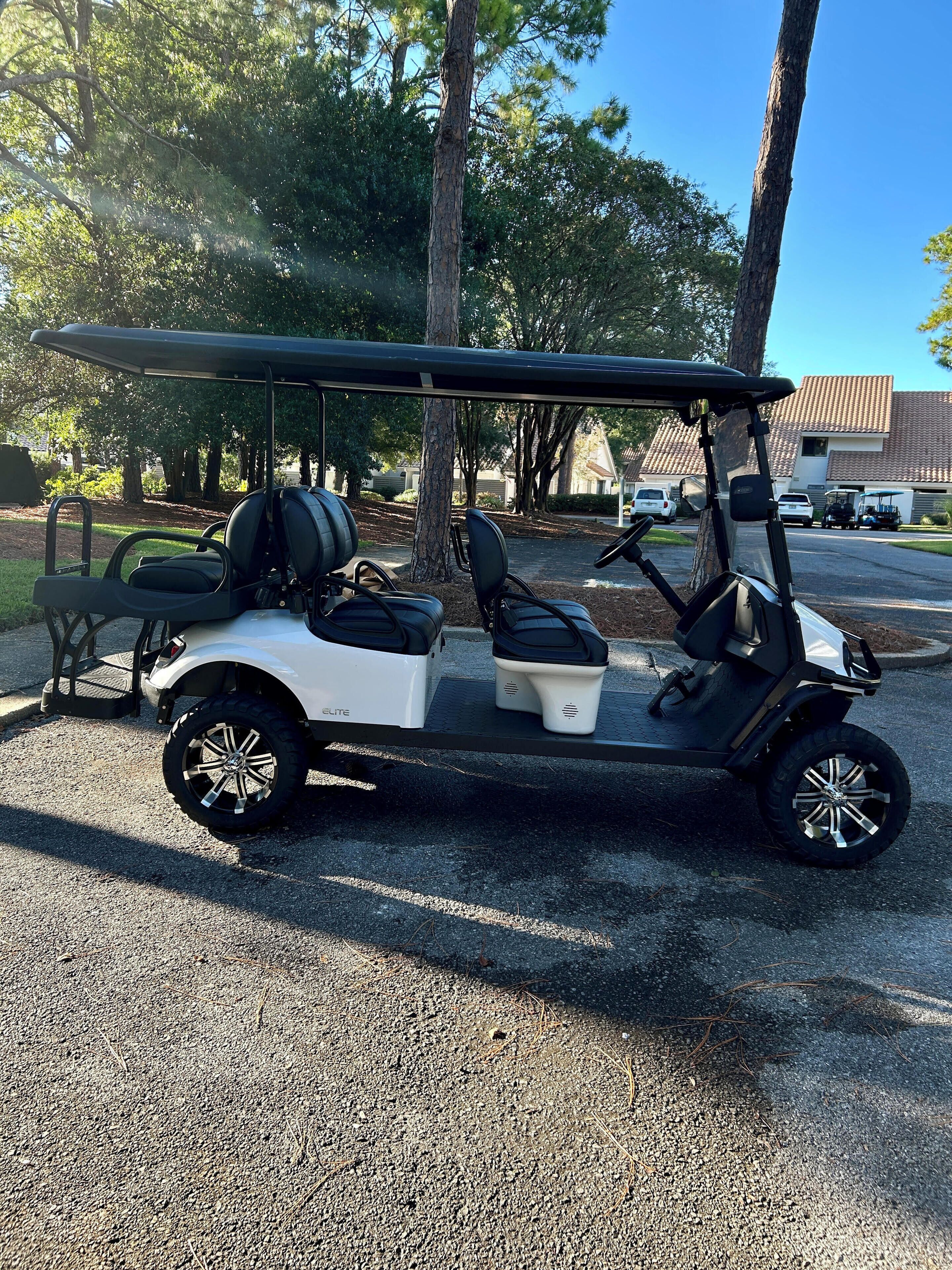 New 6-seater golf cart