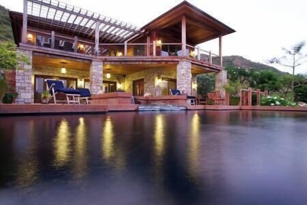 Villa View from pool