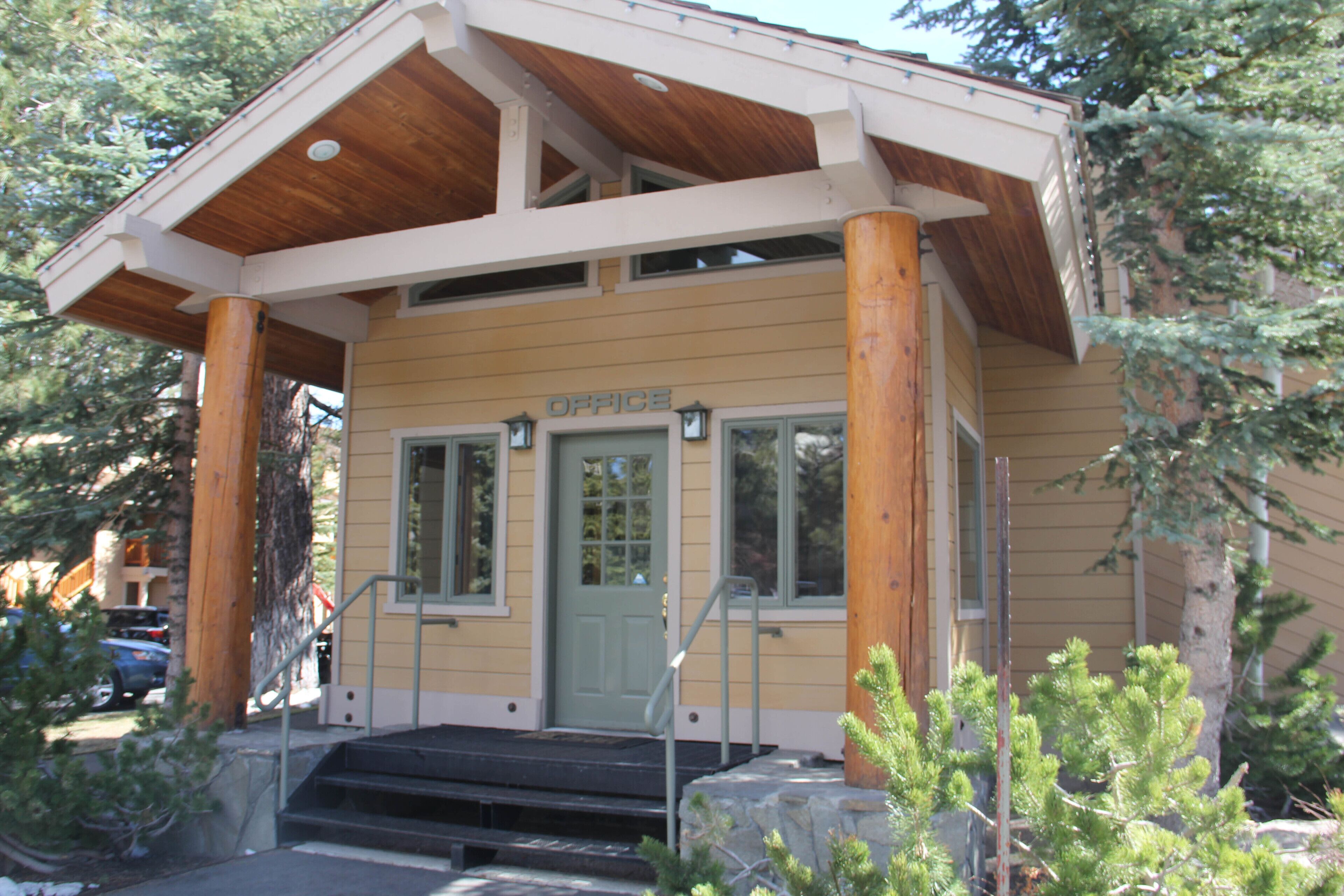 Mammoth Creek Condo - office for the complex sells kindling, firestarters
