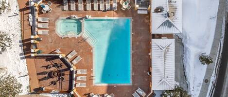 Pool is nicely heated year round