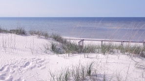 On the beach