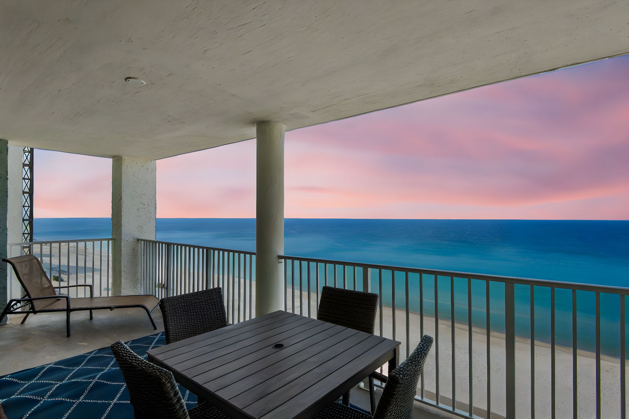 Private balcony