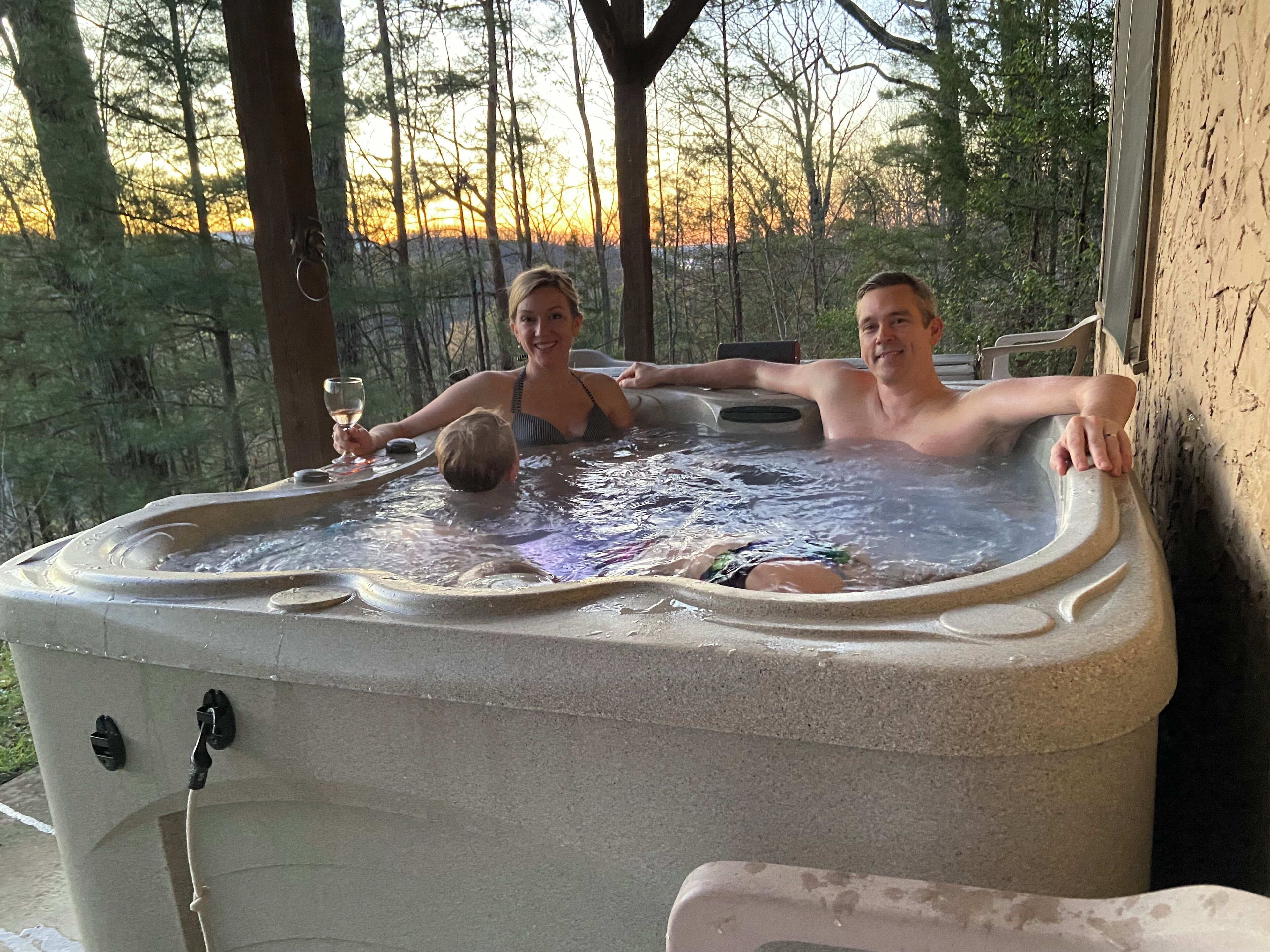 Bubbelpool utomhus