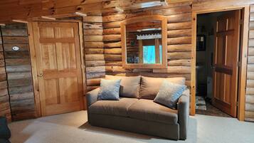 Een smart-tv, een open haard, videogames en een dvd-speler