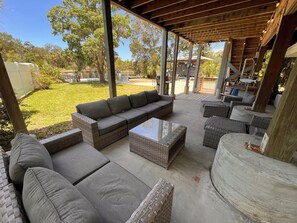 Terrace/patio - The Fish House - AWESOME BOAT RAMP -Waterfront -Scalloping-Fishing (Homosassa)