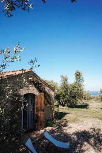 Mondomini - Charming cottage with view on the sea