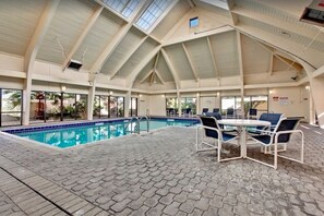 Indoor pool, outdoor pool