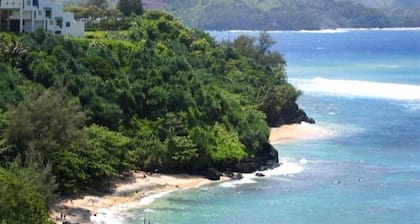 AC Unit 5 Stars Oceanfront Puu Poa in Princeville Kauai