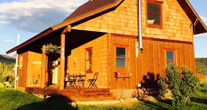 Sweet and charming Victor home on three acres with Teton views!