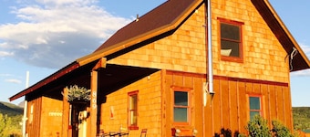 Sweet and charming Victor home on three acres with Teton views!