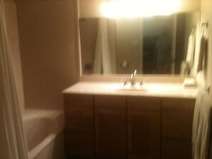 Combined shower/bathtub, hair dryer, towels, soap - Beautiful Home 5 Blocks From Ferry To French Quarter (New Orleans)