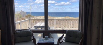 Vues spectaculaires sur la baie de Cape Cod, plage privée Sandy Neck Area