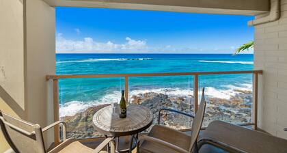 Spectaculaire condo de coin en bord de mer Ă Kuhio Shores