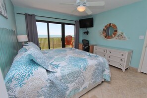 2 bedrooms, memory-foam beds, iron/ironing board, travel cot